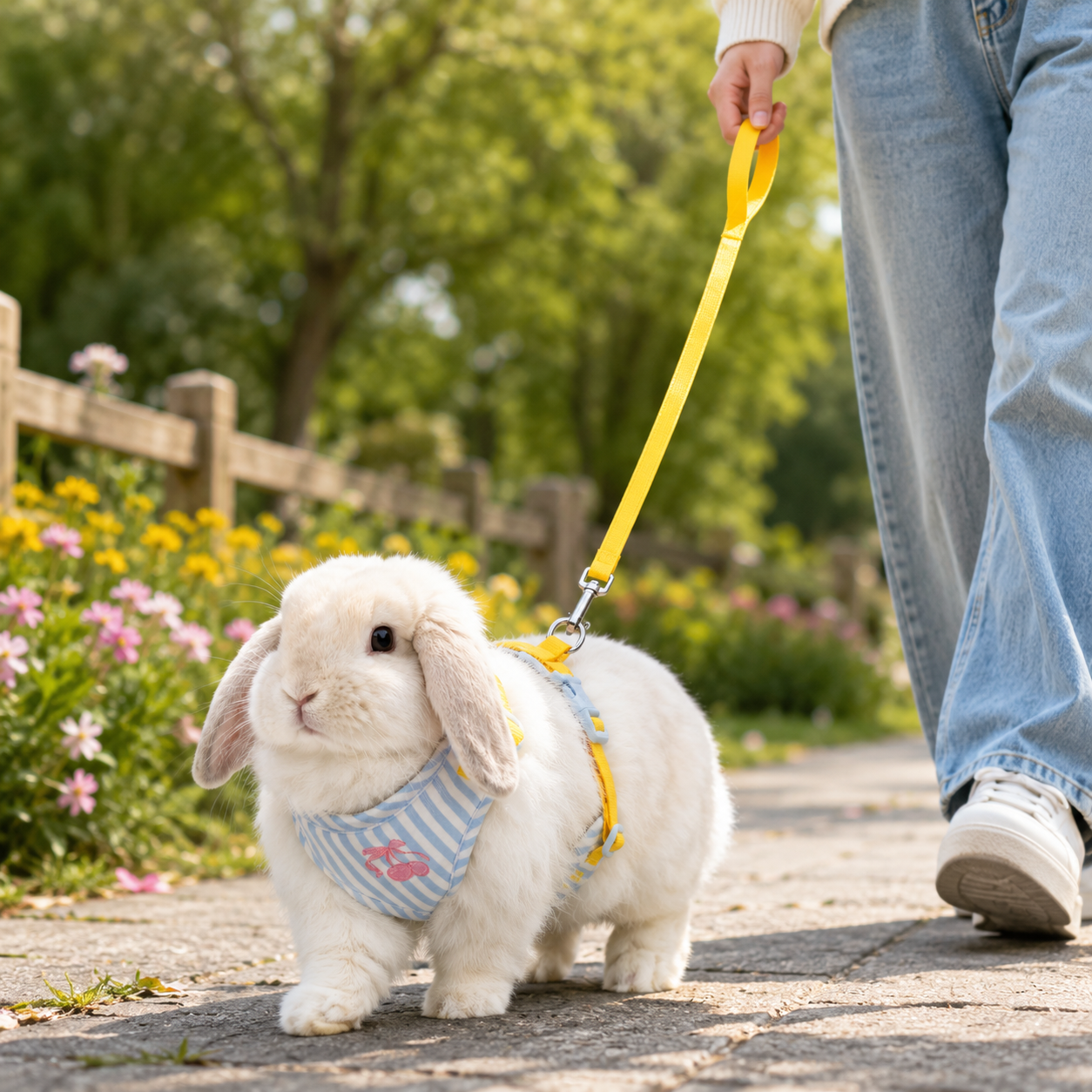 How to Help Your Bunny Feel Comfortable in a Harness