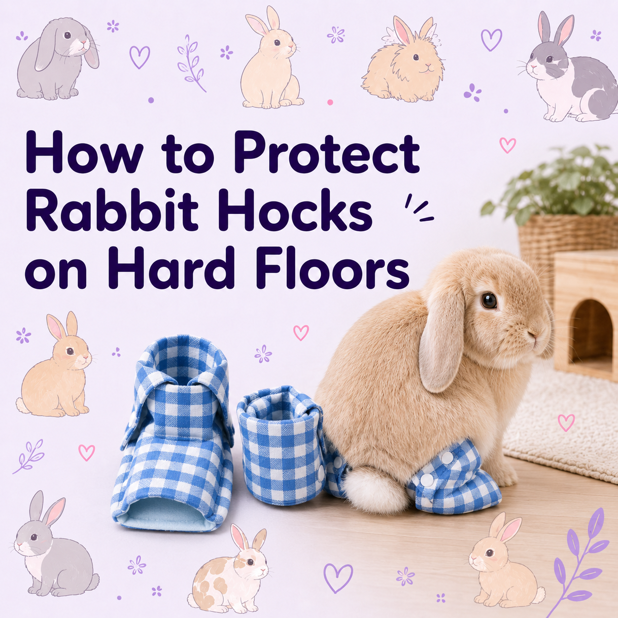 How to Protect Rabbit Hocks on Hard Floors