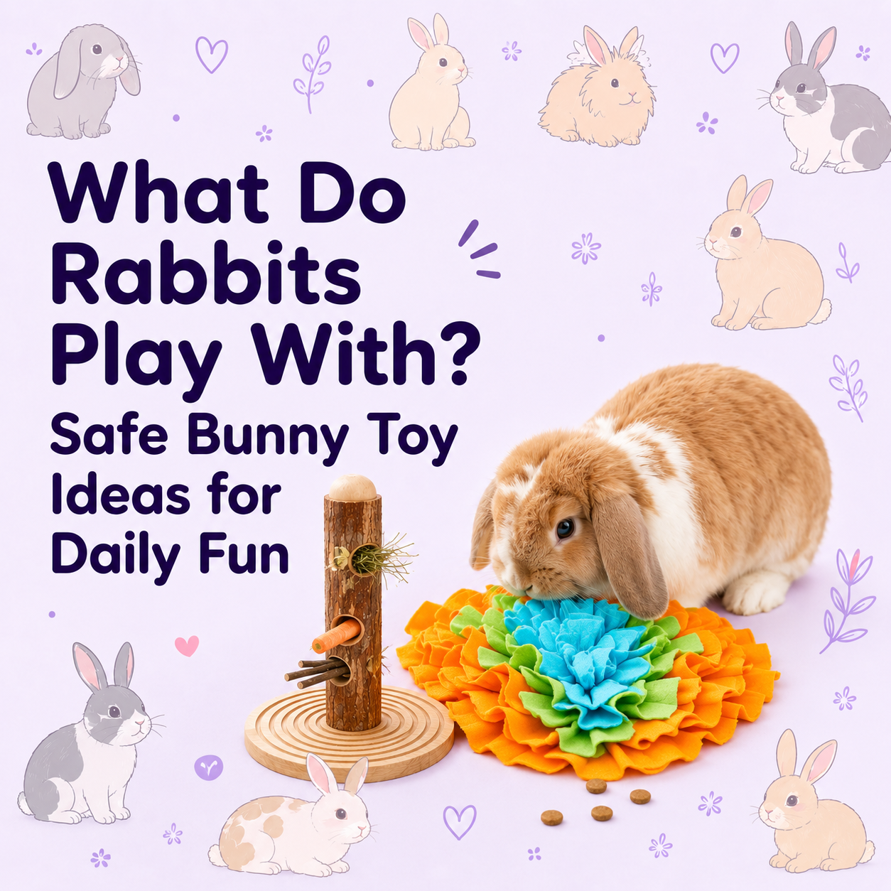 What Do Rabbits Play With? Safe Bunny Toy Ideas for Daily Fun