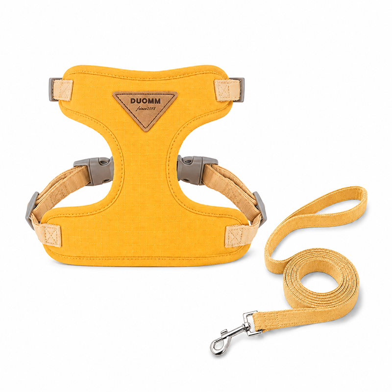 Adjustable Bunny Harness and Leash Set - Soft Vest Small Pet Walking Harness - product photo