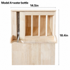 Wooden Rabbit Hay Feeder Standing Rack