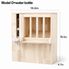 Wooden Rabbit Hay Feeder Standing Rack