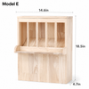Wooden Rabbit Hay Feeder Standing Rack