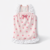 Kawaii Lace Ruffle Rabbit Dress – Soft Cotton Bunny Harness Vest with Heart & Bear Print