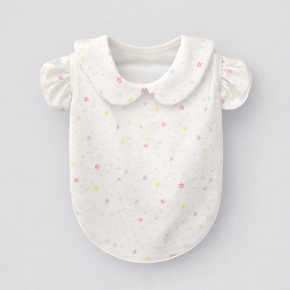 Kawaii Bunny Lace Dress & Star Print Vest – Soft Cotton Rabbit Clothes – Ruffle Pet Harness Vest for Holland Lops & Small Animals