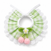Cherry Gingham Bunny Bib Collar for Photos - BunnySelect