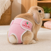 Washable Rabbit Diaper Pants, Reusable Small Pet Shorts, Breathable Bunny Outfit
