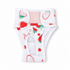 3-Pcs+ Soft Fabric Rabbit Diaper Pants for Potty Care, Red/Yellow - BunnySelect