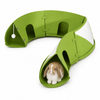 Modular Felt Bunny Tunnel Toy, Connectable Rabbit Hideout, DIY Puzzle Cave for Rabbits - alternate product view