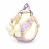 Plaid Rabbit Harness Vest for Walking, Pink Bow - BunnySelect