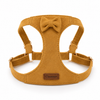 Soft Faux Suede Rabbit Harness Set with Bow | Adjustable Leash for Small Pets