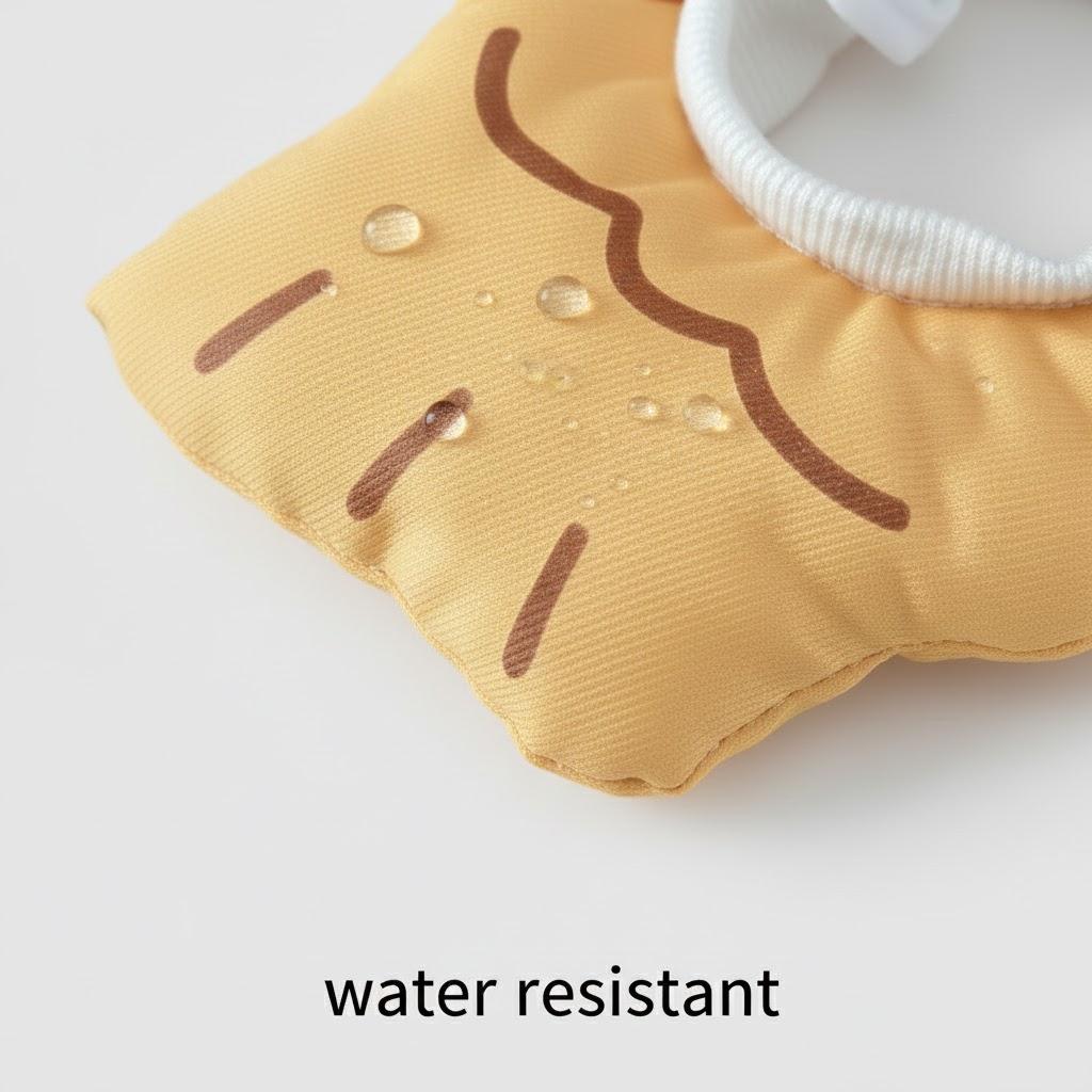 Cute Taiyaki Rabbit Recovery Collar – Soft Adjustable Elizabeth Cone for Bunnies & Small Pets – Water-Resistant & Lightweight