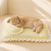 Cottagecore ruffle rabbit bed product photo 1